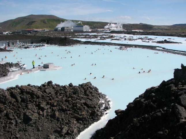 A Blue Lagoon strand Izlandon