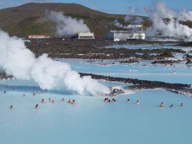 A Blue Lagoon strand Izlandon