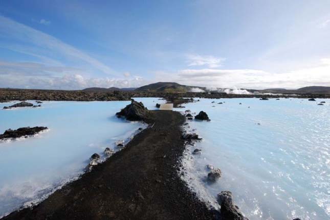 A Blue Lagoon strand Izlandon