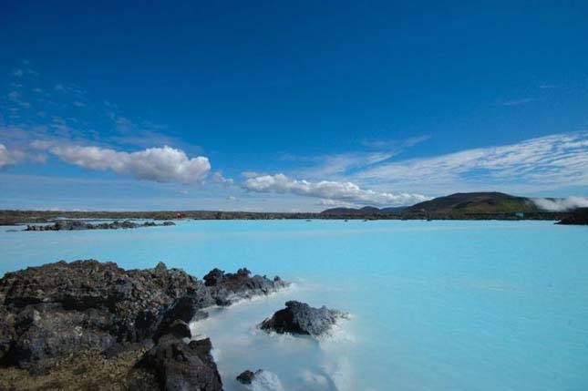 A Blue Lagoon strand Izlandon