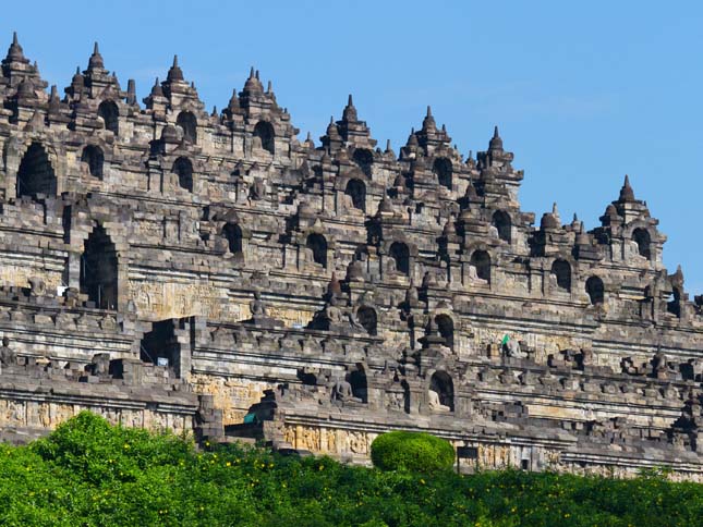 Borobudur buddhista templomegyüttes, Indonézia