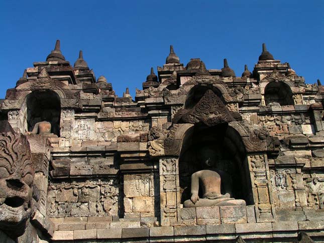 Borobudur buddhista templomegyüttes, Indonézia