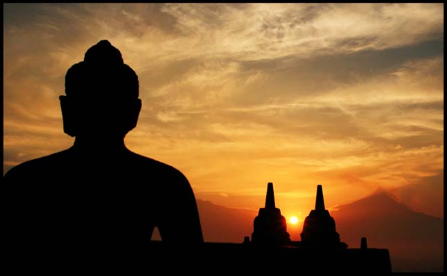 Borobudur buddhista templomegyüttes, Indonézia