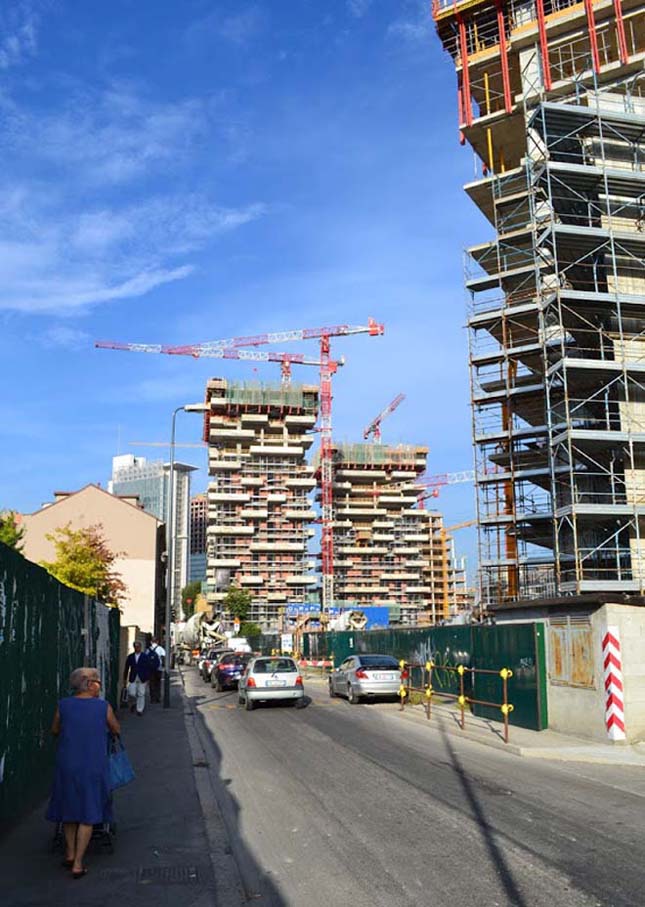 Bosco Verticale, épül a függőleges erdő Milánóban