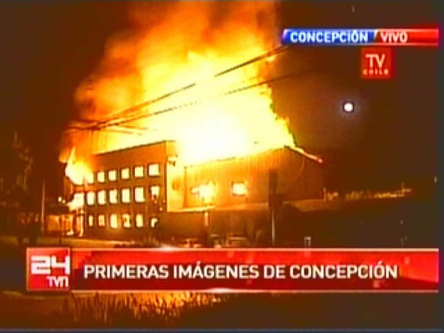 Chile tűzvész