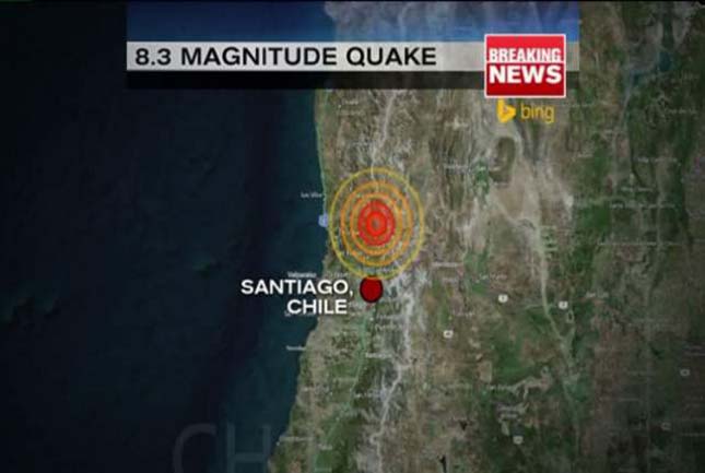 Chilei földrengés