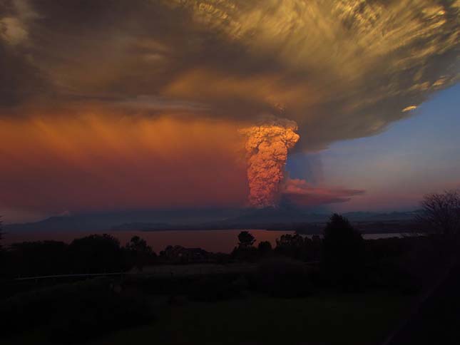 Kitört egy vulkán Chilében