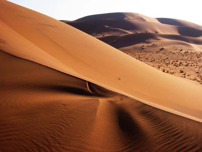 Csontvázpart, Namib-sivatag