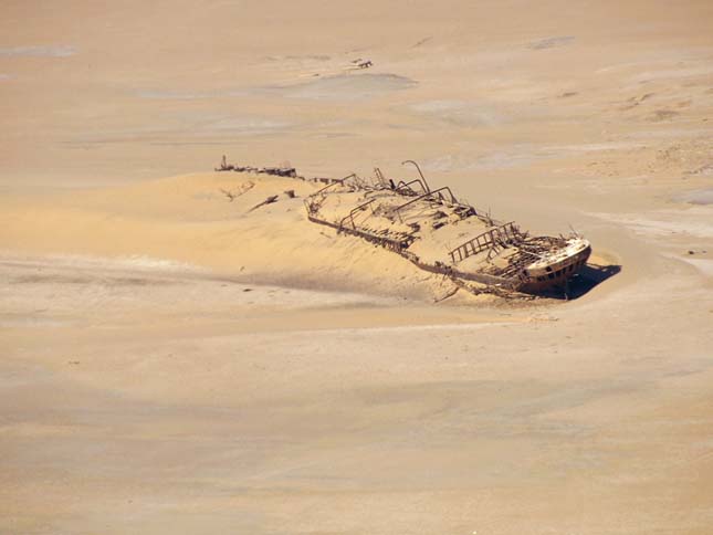 Csontvázpart, Namib-sivatag