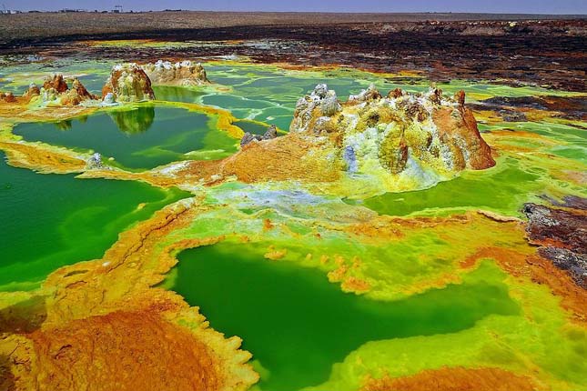 Dallol vulkán, Etiópia