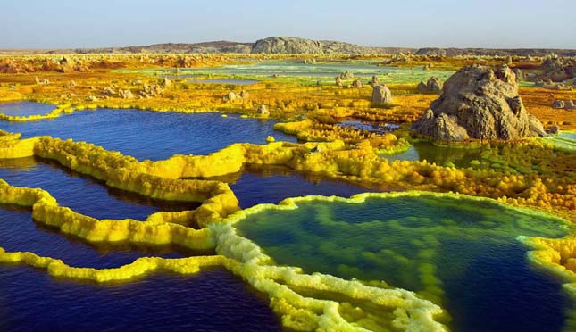 Dallol vulkán, Etiópia