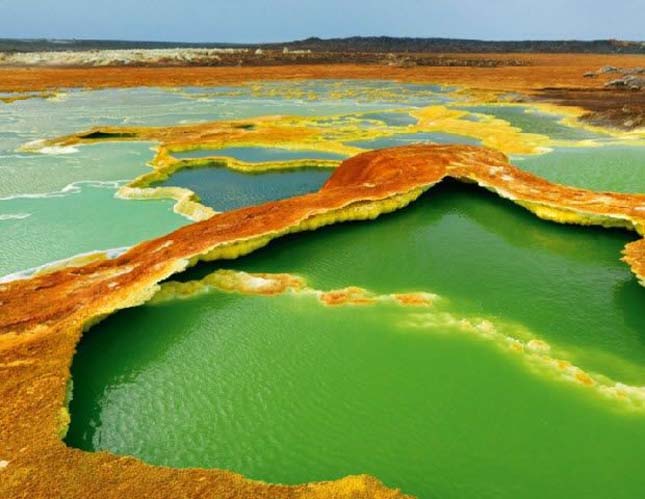 Dallol vulkán, Etiópia