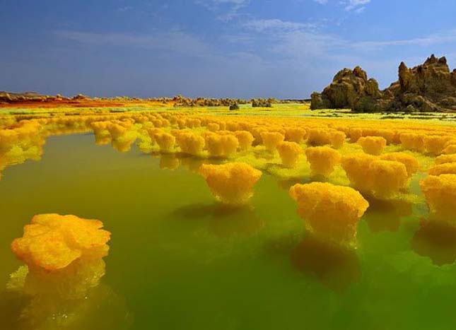 Dallol vulkán, Etiópia