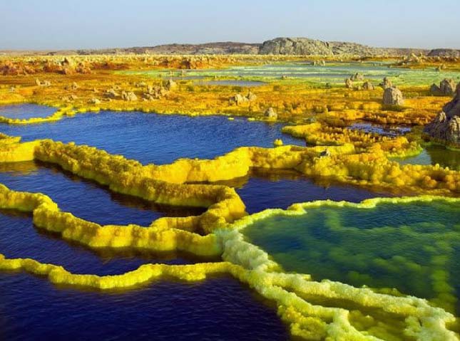 Dallol vulkán, Etiópia