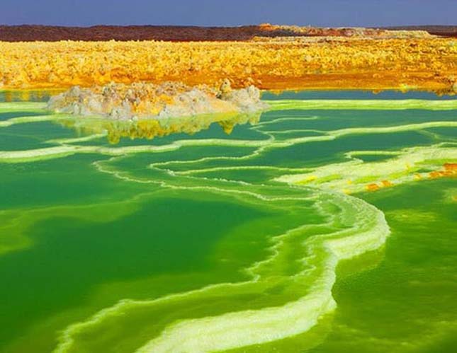 Dallol vulkán, Etiópia