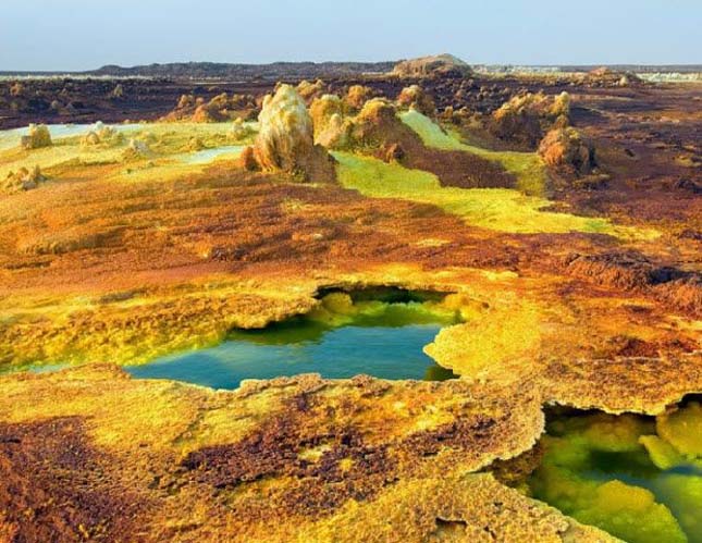 Dallol vulkán, Etiópia