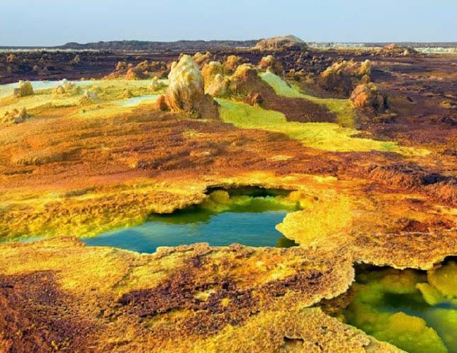 Dallol vulkán, Etiópia