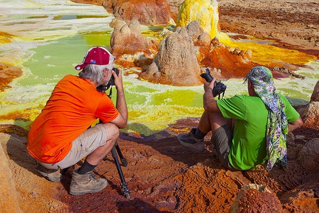 Dallol vulkán, Etiópia