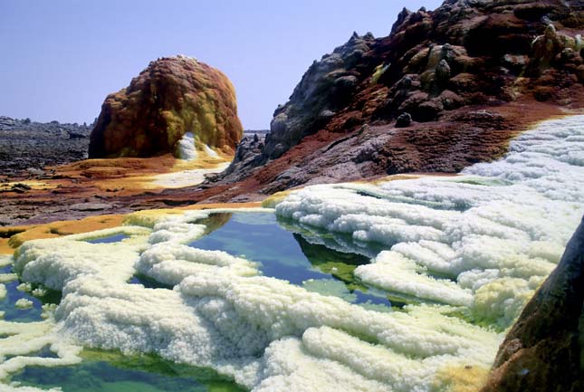 Dallol vulkán, Etiópia