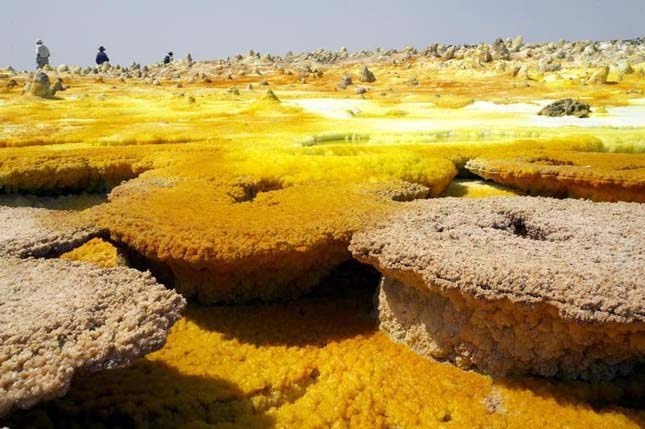 Dallol vulkán, Etiópia