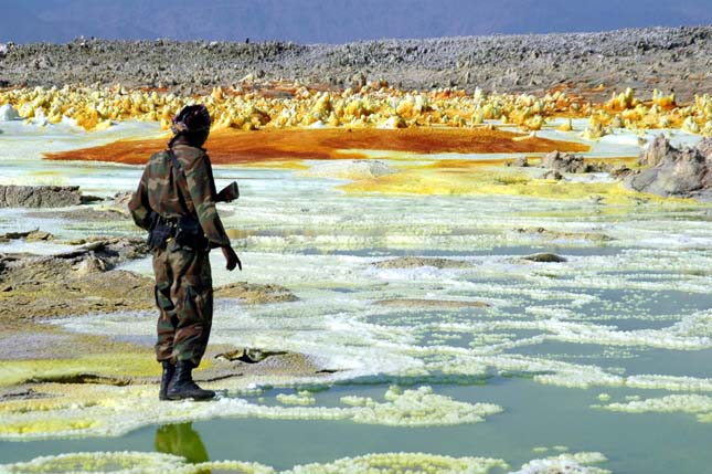 Dallol vulkán, Etiópia