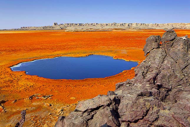 Dallol vulkán, Etiópia