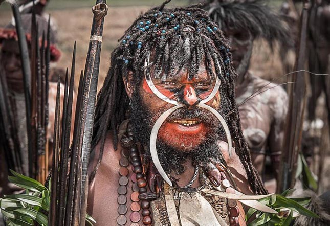 Dani törzs - Pápua Új-Guinea