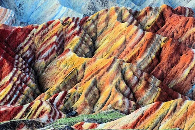 Danxia, színes kínai tájak