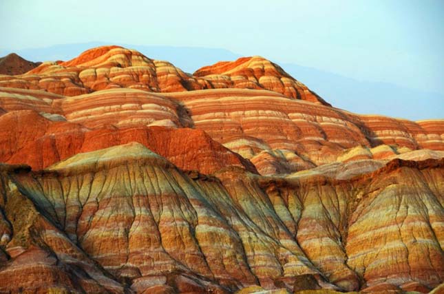 Danxia, színes kínai tájak