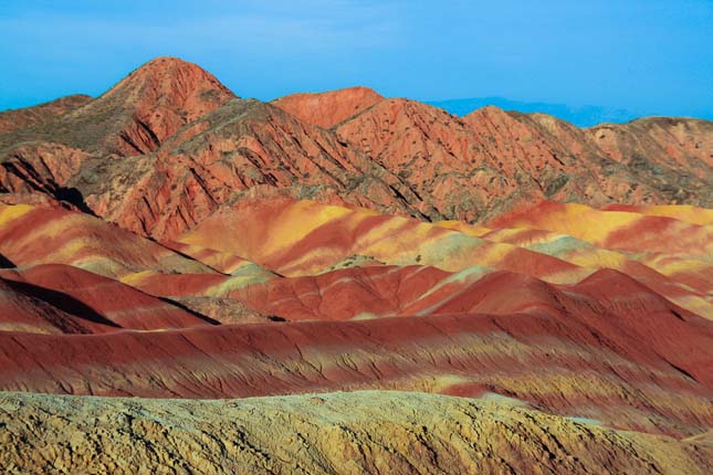 Danxia, színes kínai tájak