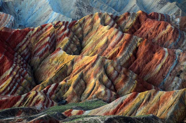 Danxia, színes kínai tájak