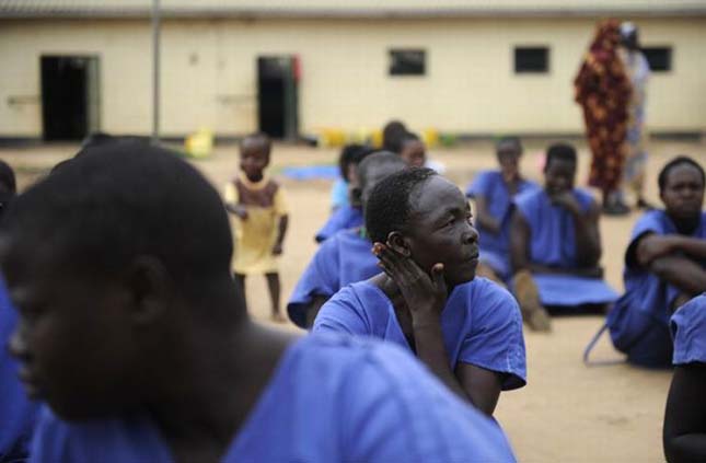 Dél-Szudáni börtön