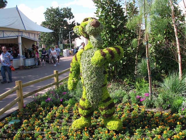 Virágfesztivál Disneyland-ben