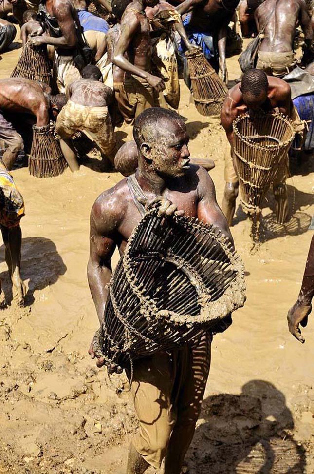 A dogon törzs rituális halászata