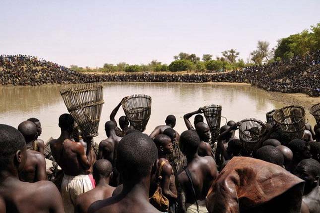 A dogon törzs rituális halászata