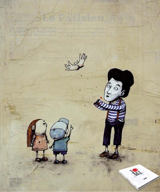 Dran - Francia streetart művész alkotásai