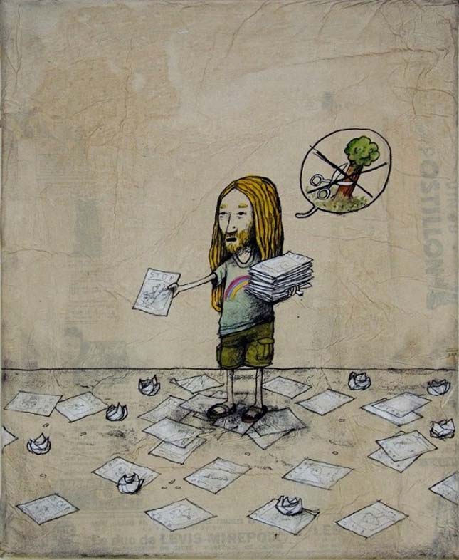 Dran - Francia streetart művész alkotásai