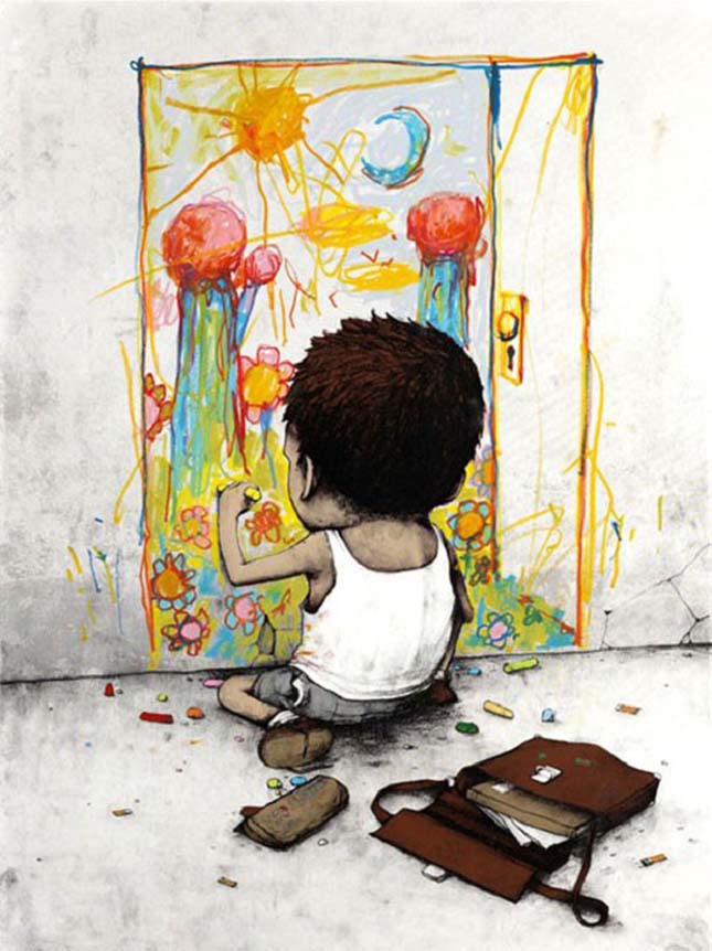 Dran - Francia streetart művész alkotásai