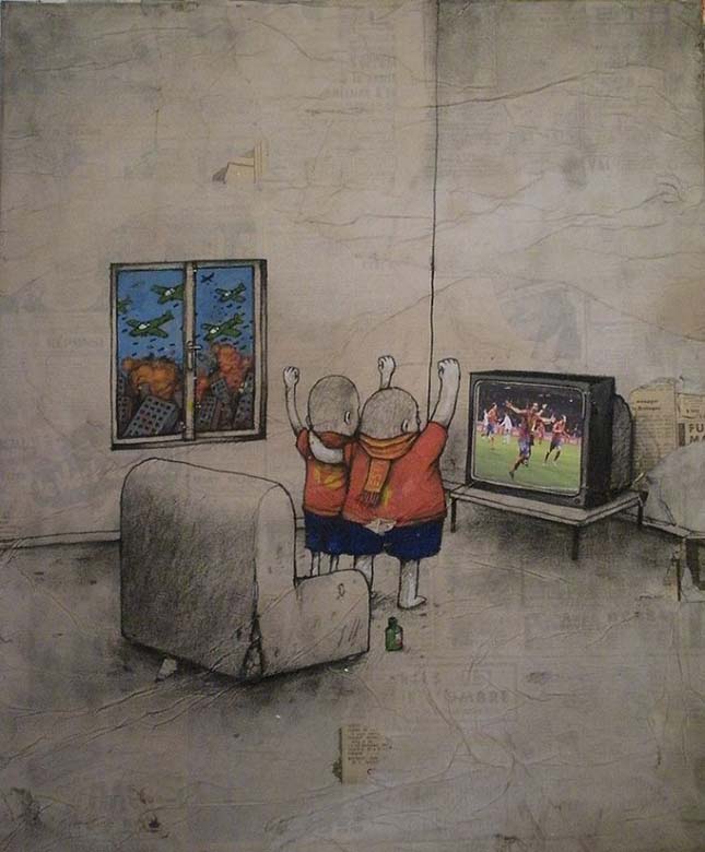 Dran - Francia streetart művész alkotásai