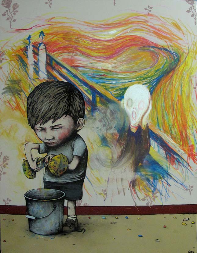 Dran - Francia streetart művész alkotásai