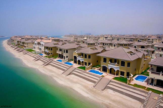 Dubai mesterséges szigetei
