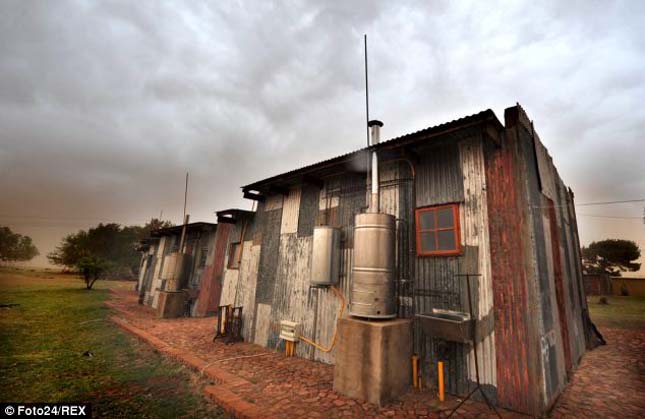 Shanty town, Dél-Afrika