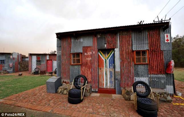 Shanty town, Dél-Afrika