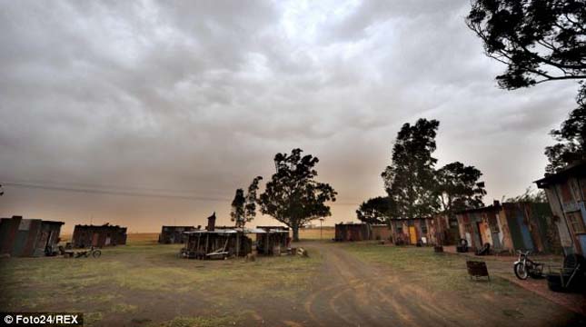 Shanty town, Dél-Afrika