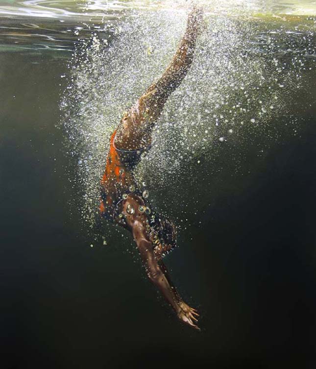 Eric Zener víz alatti festményei