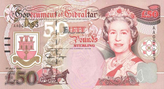 II. Erzsébet királynő angol pénzeken