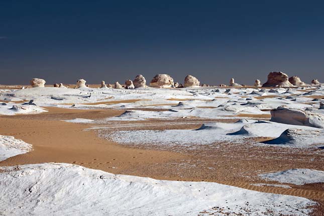 Sahra el-Beida, Fehér-sivatag