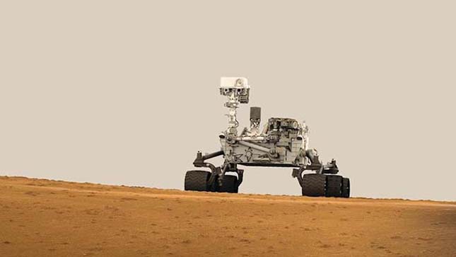 Curiosity a Marson