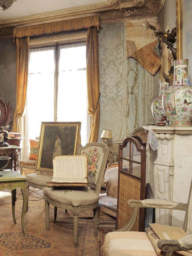 Műkincseket rejtő párizsi lakás