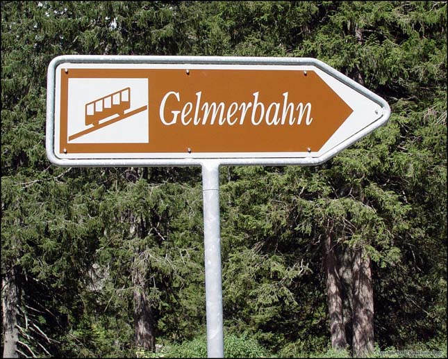 Gelmerbahn, a világ legmerdekebb siklója